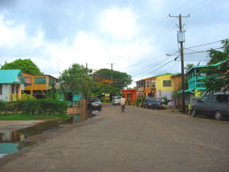 Placencia’s main street